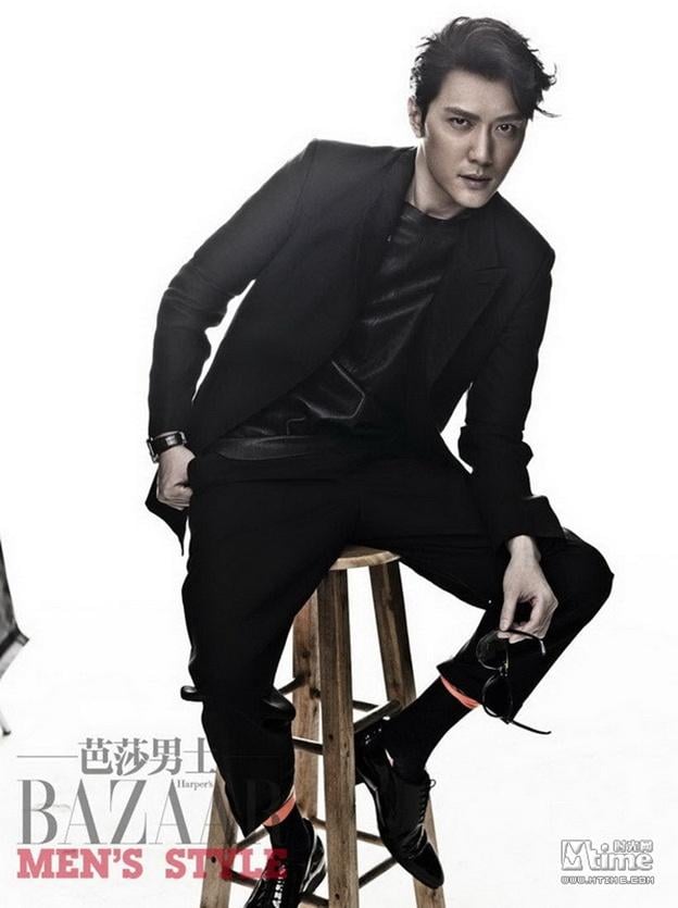 Feng Shao Feng @ Harper's bazaar men's style April 2012