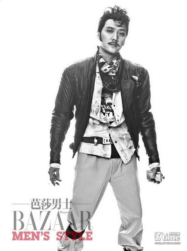 Feng Shao Feng @ Harper's bazaar men's style April 2012