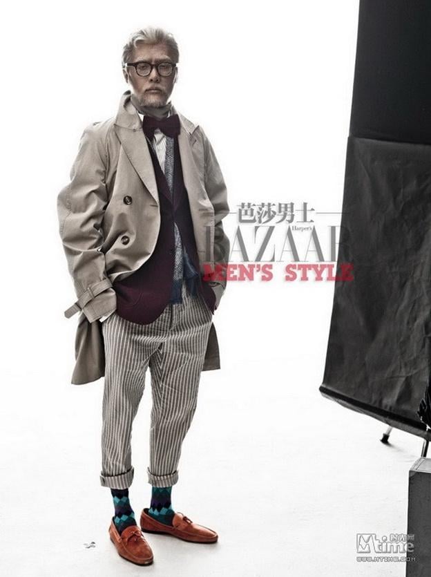 Feng Shao Feng @ Harper's bazaar men's style April 2012