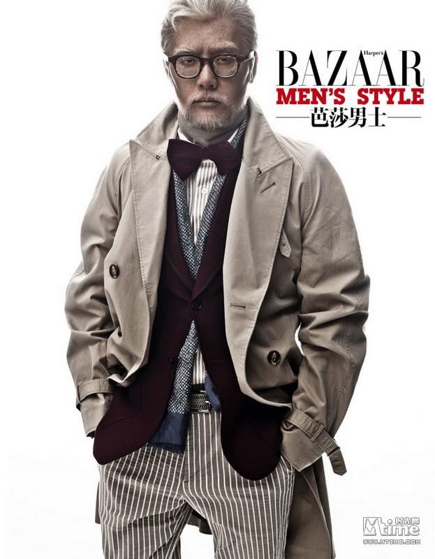 Feng Shao Feng @ Harper's bazaar men's style April 2012