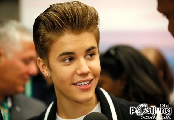 Justin Bieber at the Tribeca Film (April 27) :D