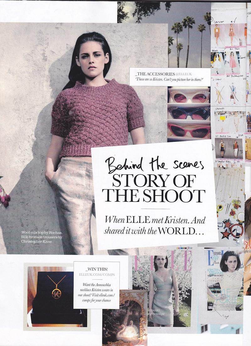 Kristen Stewart @ Elle UK June 2012