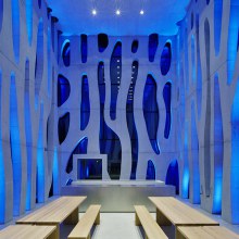 Light Architecture - LED House Illuminates Lake Constance in Switzerland