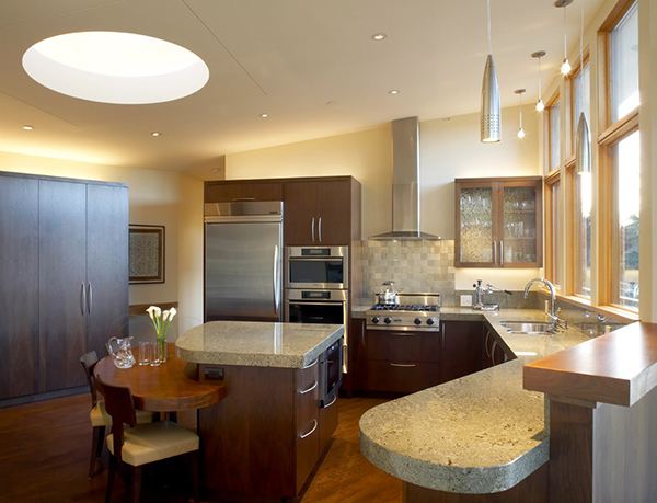 Contemporary Home in Mill Valley, California - earth-inspired luxury hillside home