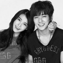 IU & Yoo Seung Ho @ G by Guess S/S 2012