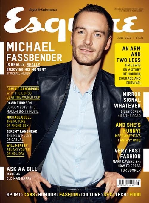 Michael Fassbender @ Esquire UK June 2012