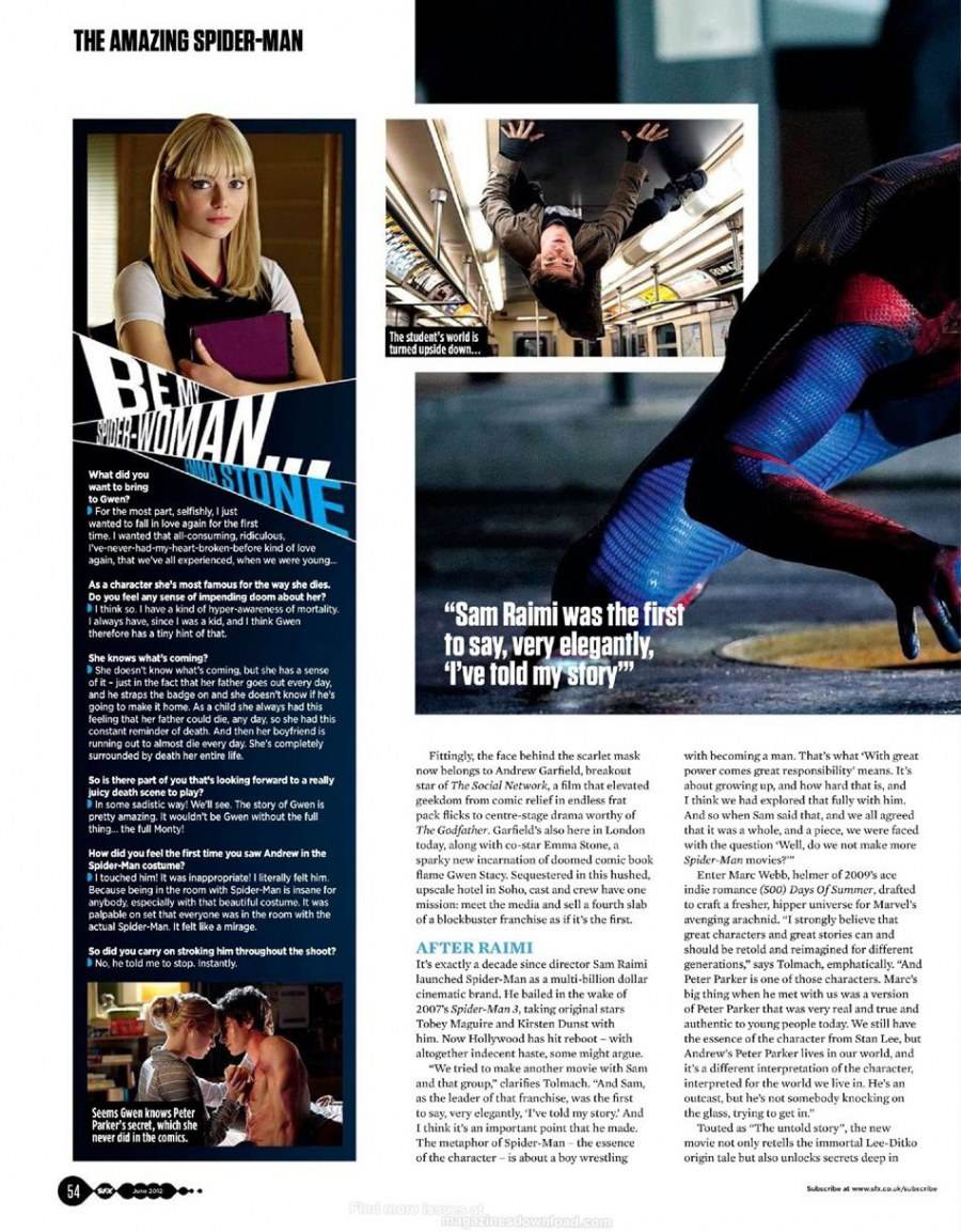 The Amazing Spider-Man @ SFX June 2012