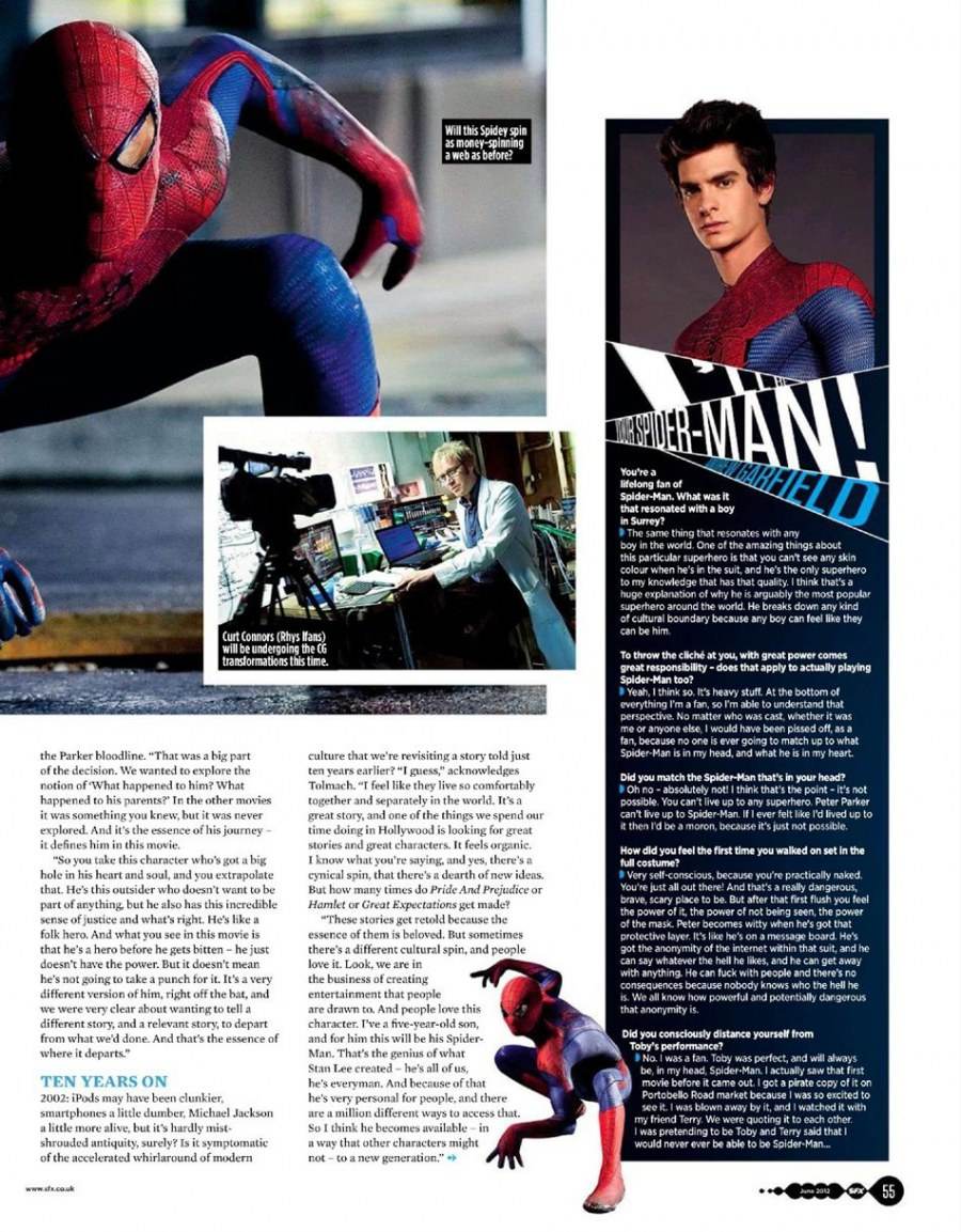 The Amazing Spider-Man @ SFX June 2012