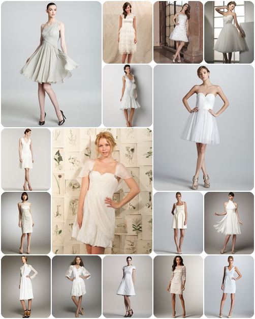 แฟชั่น ชุดงานหมั้น  สไตล์เดรสสั้น