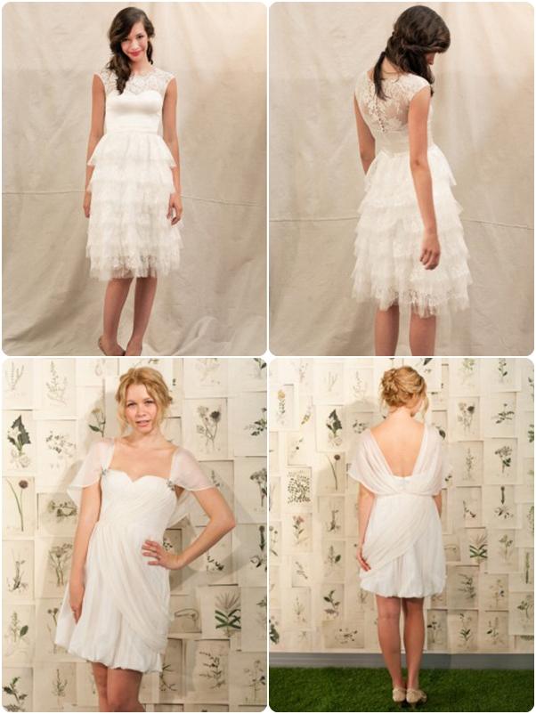 แฟชั่น ชุดงานหมั้น  สไตล์เดรสสั้น