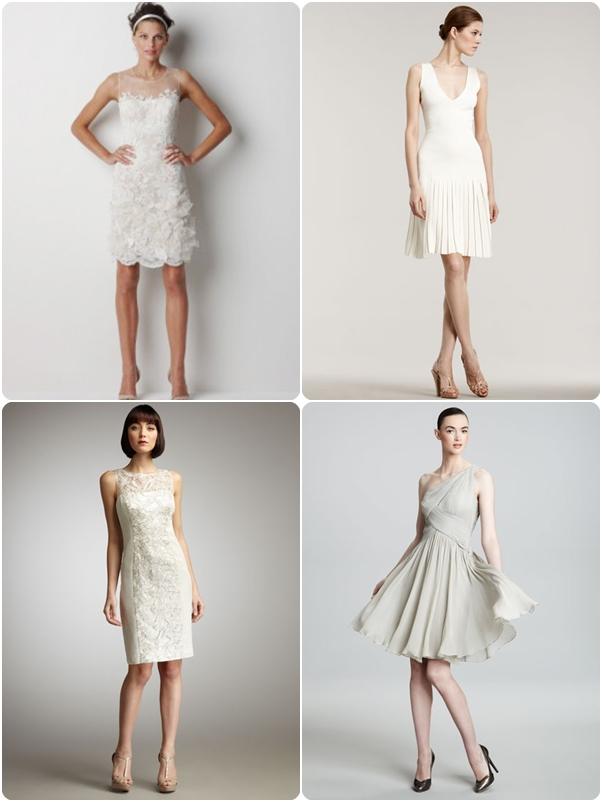 แฟชั่น ชุดงานหมั้น  สไตล์เดรสสั้น