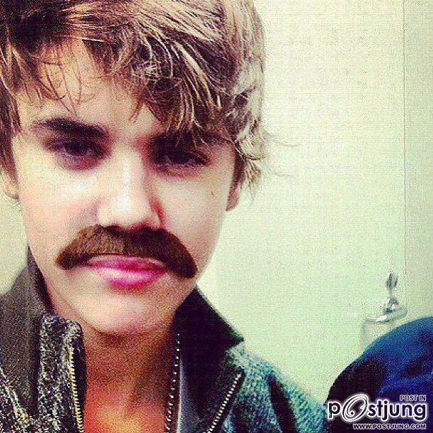 Just funny with justin bieber