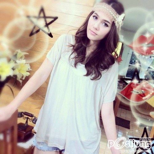 ชมพู่ ไม่ใส่คอนแทคก๊สวยค่ะ