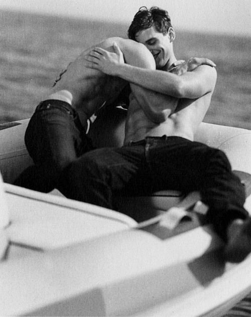 Danny Schwarz & Guy Robinson by Bruce Weber