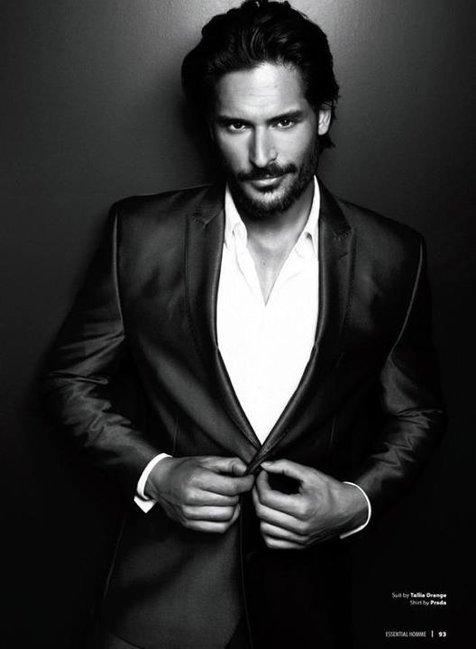 Joe Manganiello @ Essential Homme May/June 2012
