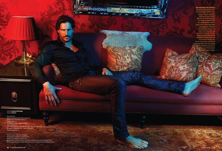 Joe Manganiello @ Essential Homme May/June 2012