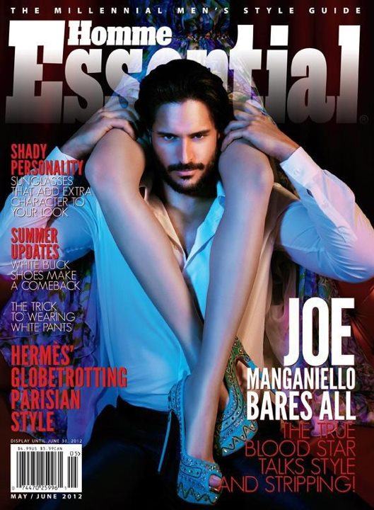 Joe Manganiello @ Essential Homme May/June 2012