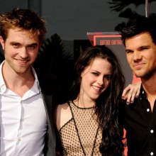 Kristen Stewart , Robert Pattinson , Taylor Lautner