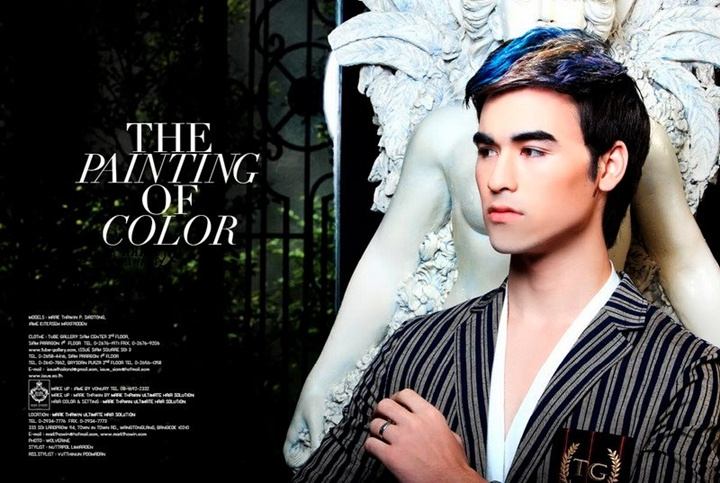 เจมส์-กิจเกษม @ HAIR WORLD no.40 May 2012