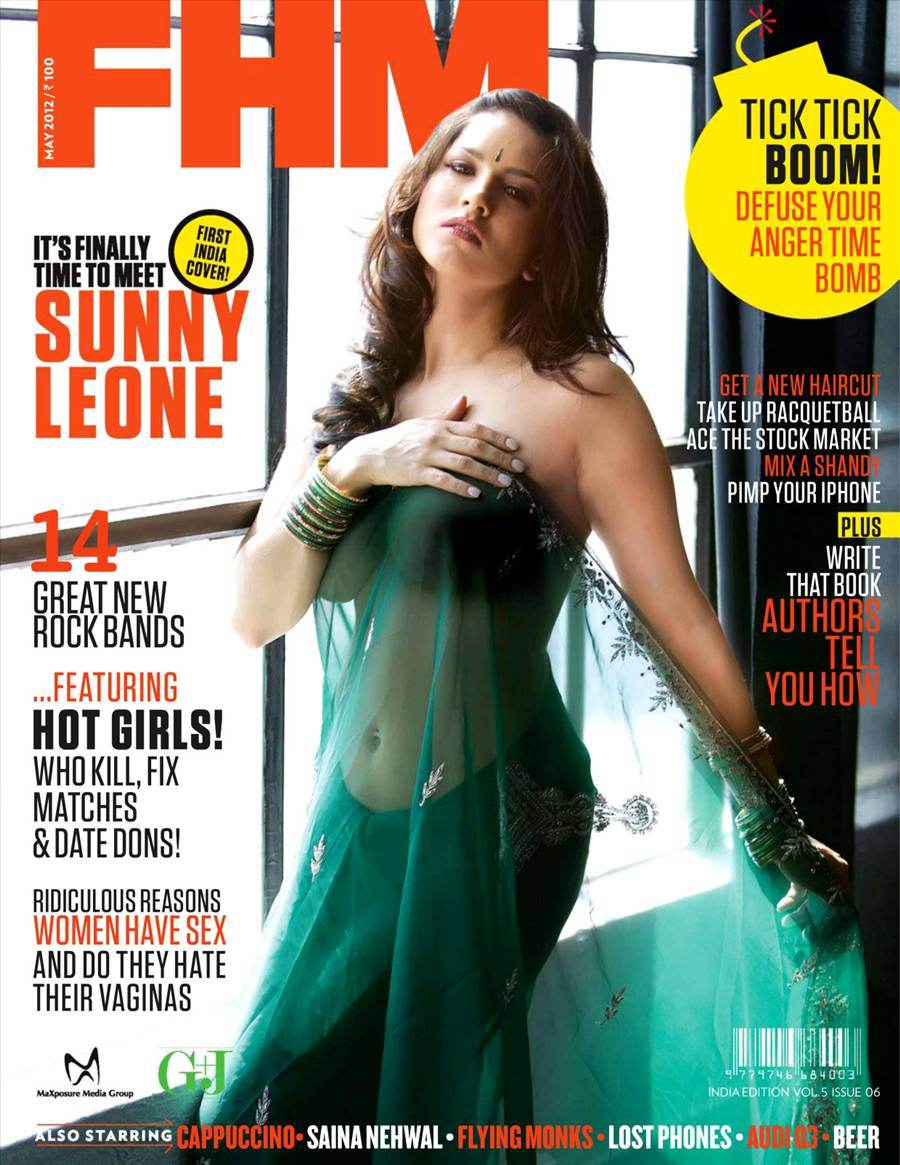 Sunny Leone @ FHM India May 2012