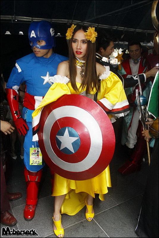 อั้ม พัชราภา สวย เริ่ด น่ารัก ในชุดคอสเพลย์ @ OISHI Cosplay