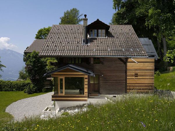 บ้านพักตากอากาศในเทือกเขาสวิสเซอร์แลนด์