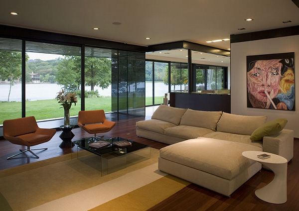 Luxury Lake House Design on Lake Austin, Texas comes with amazing interiors ...