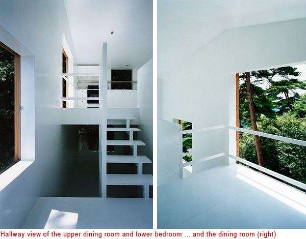 Slope House, Japan - mountainside design with 6 floors & ever changing views