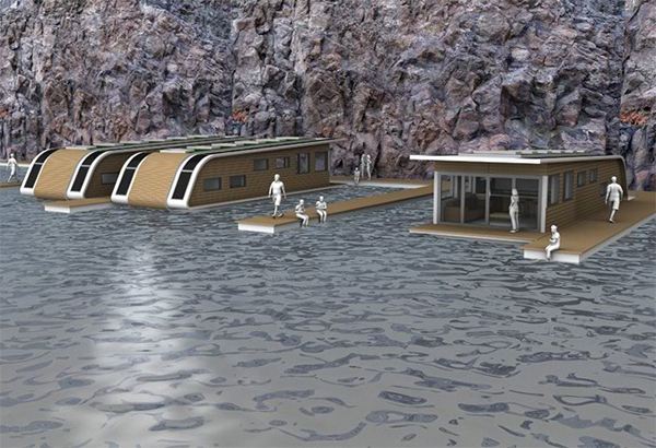 Eco-Friendly Mobile Floating Architecture - off the grid solar home