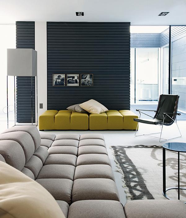 Modern Prefabricated Home Showcases High-End Furniture from B&B Italia!