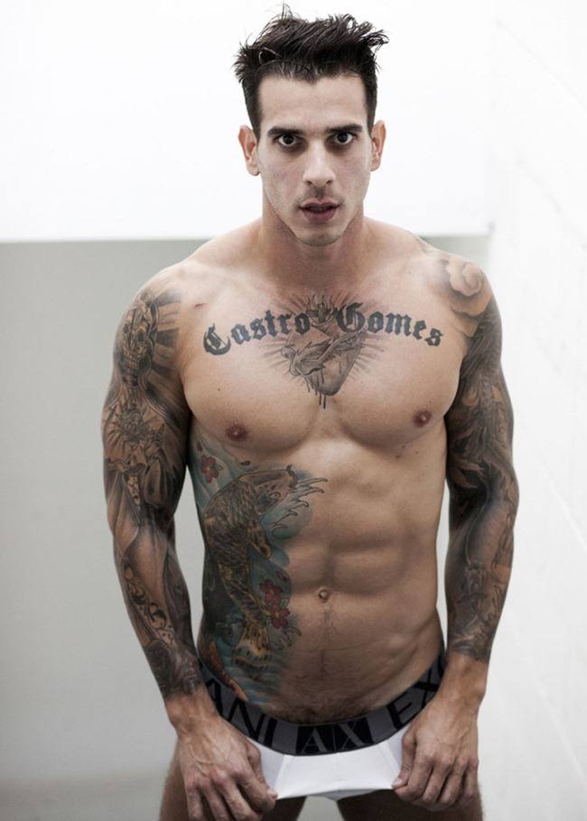 MASCULINE DOSAGE: DIOGO DE CASTRO GOMES BY PHOTOGRAPHER GREG VAUGHAN