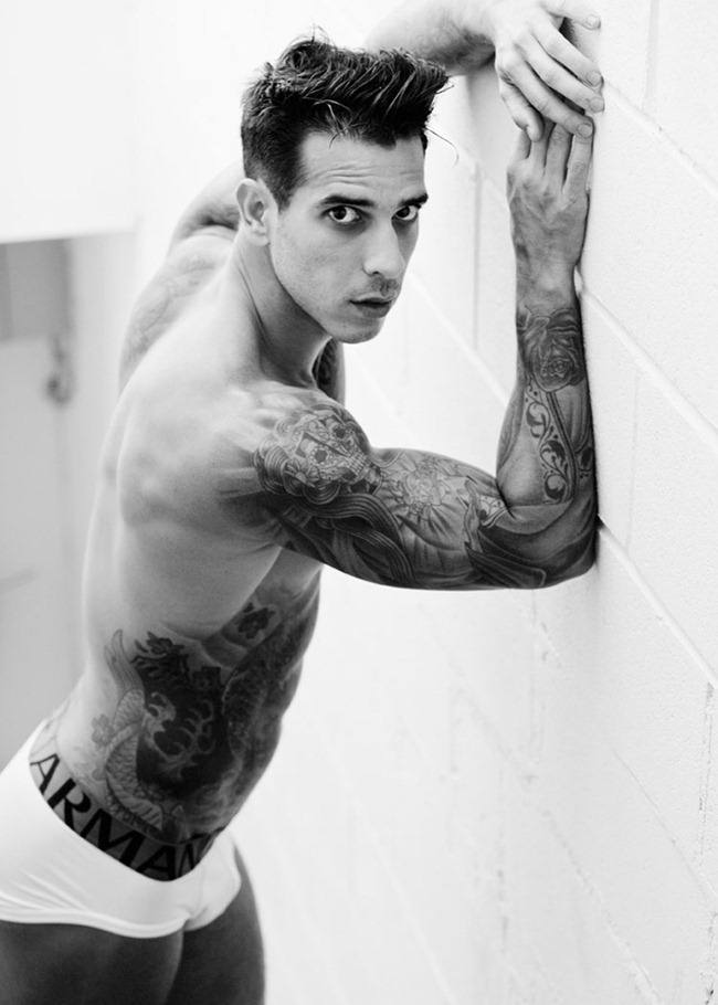 MASCULINE DOSAGE: DIOGO DE CASTRO GOMES BY PHOTOGRAPHER GREG VAUGHAN