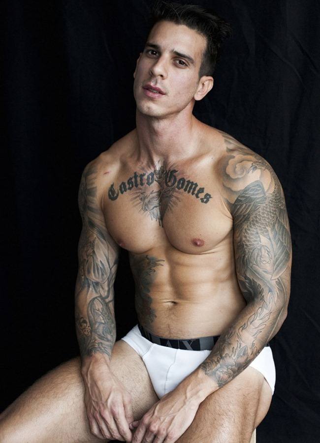 MASCULINE DOSAGE: DIOGO DE CASTRO GOMES BY PHOTOGRAPHER GREG VAUGHAN