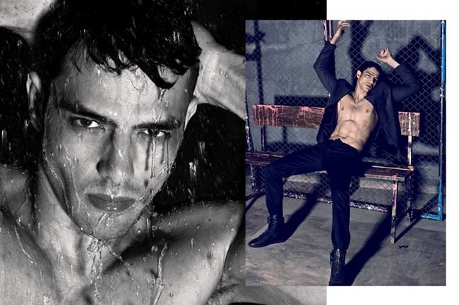 MASCULINE DOSAGE: MACIEL MENDES IN "CROSS WIRE" BY PHOTOGRAPHER ARSETO ADIPUTRA