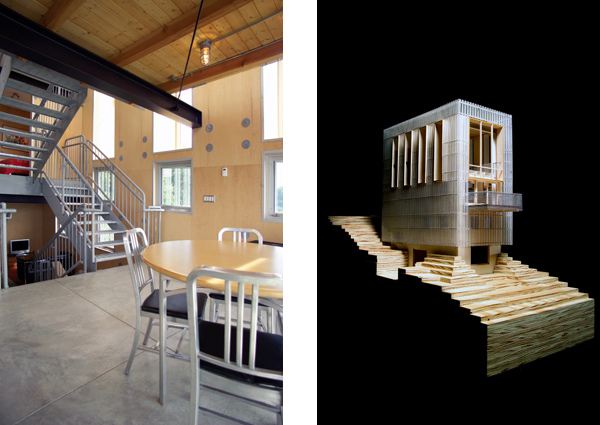 Modern Prefab House 'Chameleon' Changes with The Seasons!