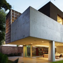 Stylish Home Design in Sao Paulo, Brazil - a rooftop deck, a lap pool and a cool basement