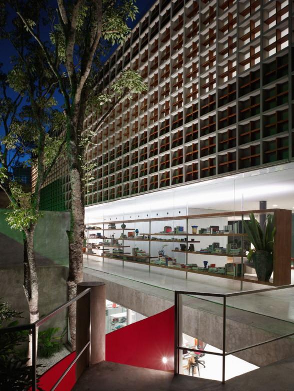 Stylish Home Design in Sao Paulo, Brazil - a rooftop deck, a lap pool and a cool basement