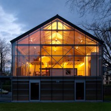 Modern Eco Home - a Livable Sustainable Greenhouse in Belgium