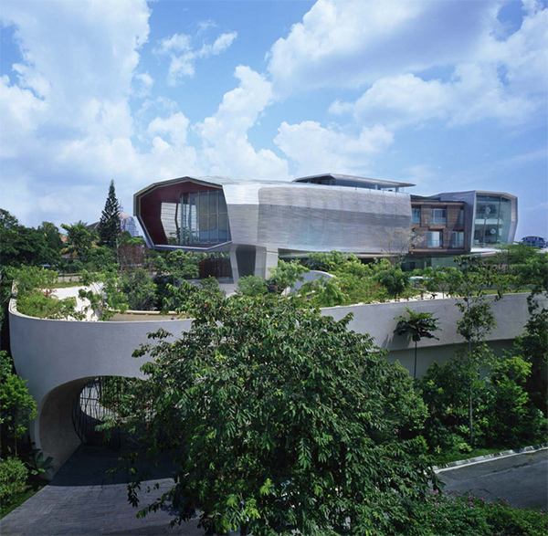 อลังการงานสร้าง บ้าน!!! Luxury House - modern design by French architects will fascinate you!
