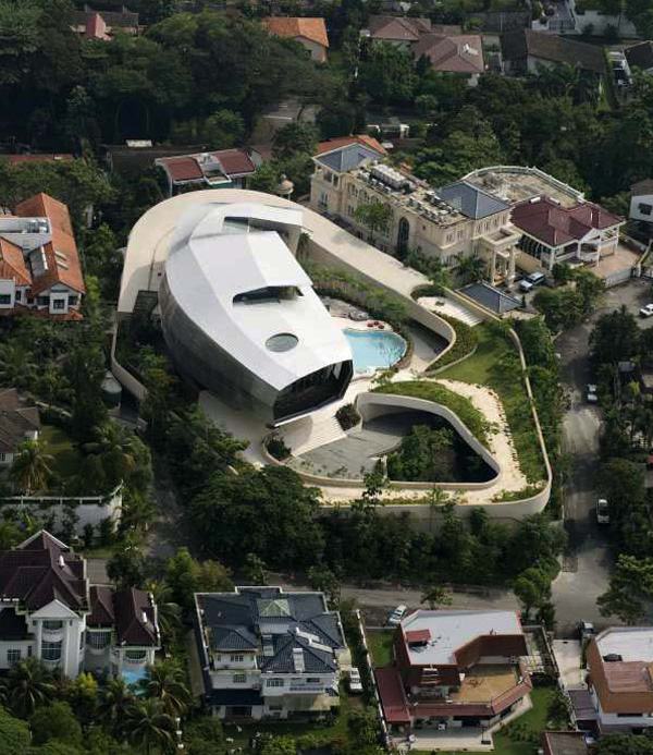 อลังการงานสร้าง บ้าน!!! Luxury House - modern design by French architects will fascinate you!