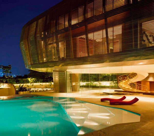 อลังการงานสร้าง บ้าน!!! Luxury House - modern design by French architects will fascinate you!