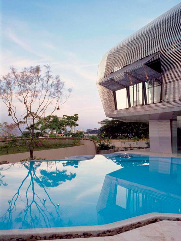 อลังการงานสร้าง บ้าน!!! Luxury House - modern design by French architects will fascinate you!