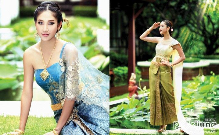 แตงโม ภัทรธิดา ชุดไทยสวยๆ