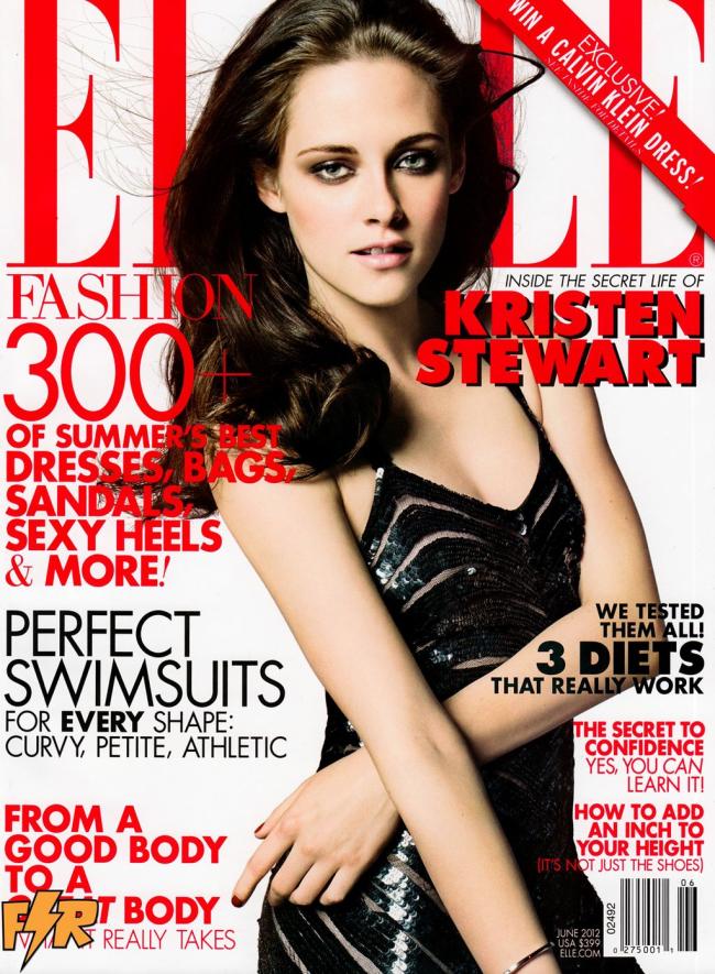 Kristen Stewart @ Elle US June 2012