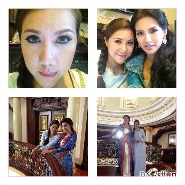 ขวัญ อุษามณี ณ กองละครฟ้าจรดทรายล่าสุด