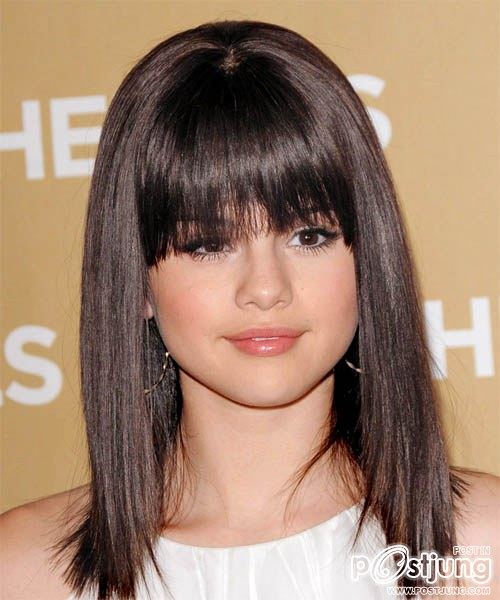 selena gomez style hair