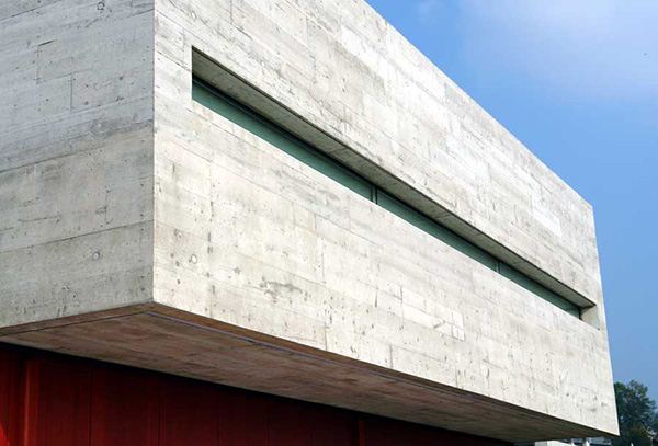 Luxury Concrete Fortress on Lake Zurich, Switzerland - we like concrete!