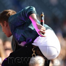 Justin Bieber at Wango Tango 2012