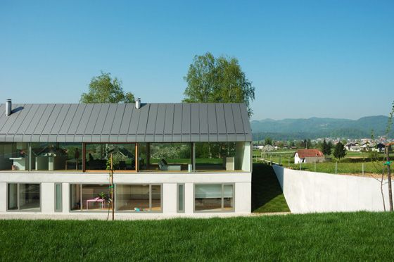 Urban Farmhouse in Slovenia Countryside - a barn outside, urban inside