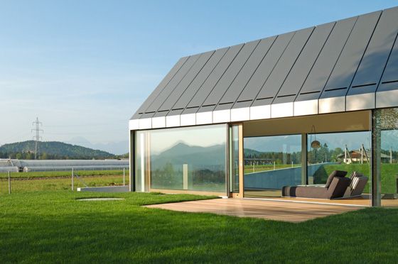 Urban Farmhouse in Slovenia Countryside - a barn outside, urban inside